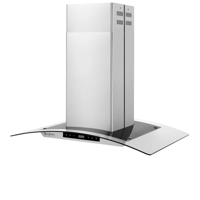 Empava 36 inch 400 CFM Kitchen Island Wall Mount Ducted Range Hood | EMPV-36RH09