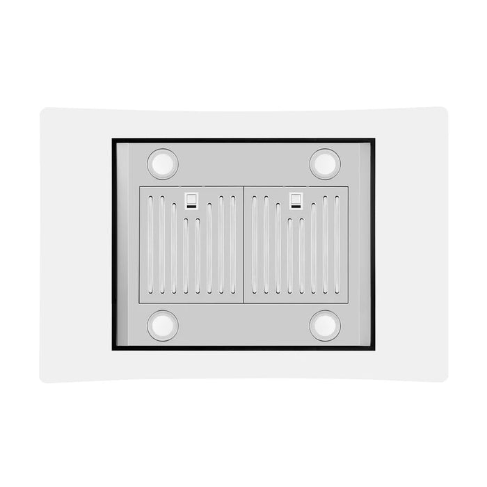 Empava 36 inch 400 CFM Kitchen Island Wall Mount Ducted Range Hood | EMPV-36RH09
